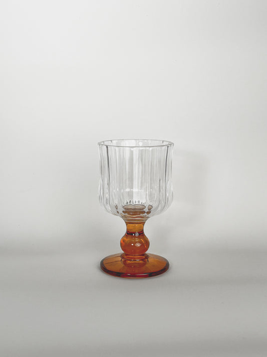 Flo - Retro Wine Glass