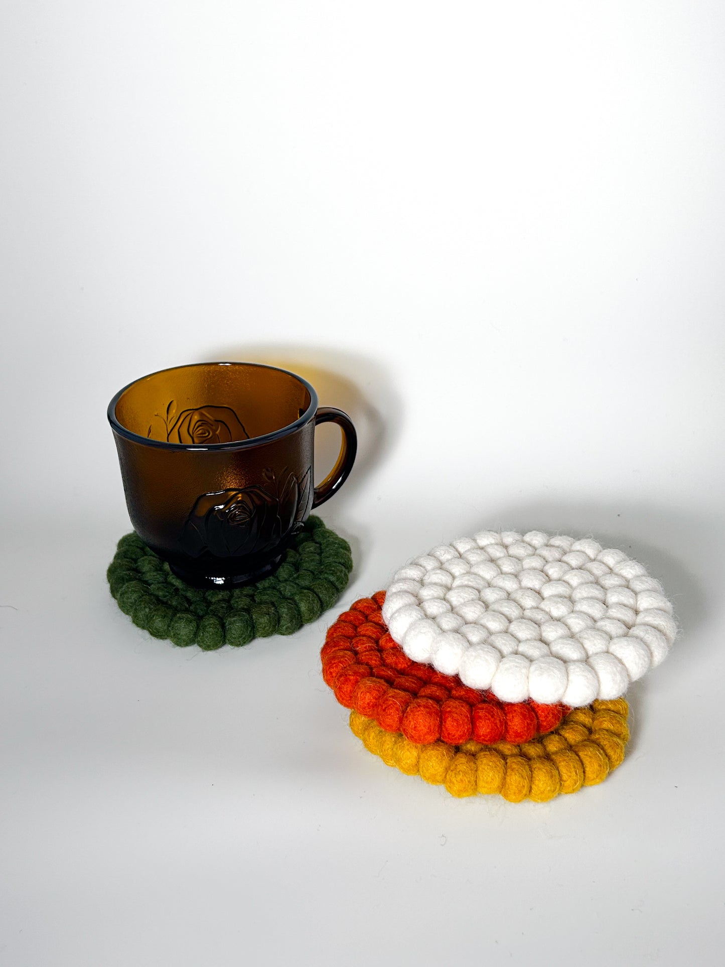 Dotti - Wool Felt Mug Coaster